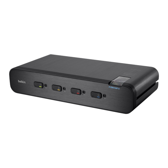 Belkin F1DN104F-3 User Manual