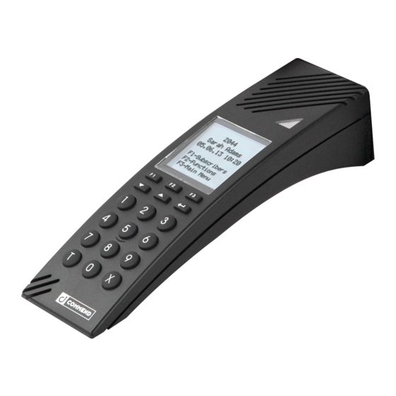 Commend EE 900A Series Operating Instructions