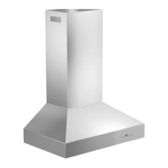 Zline 697-R-30 Installation Manual And User's Manual