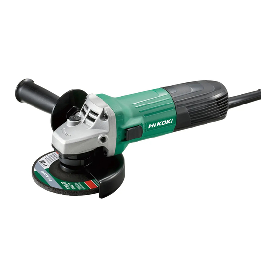 HIKOKI G 12SA4 Handling Instructions Manual