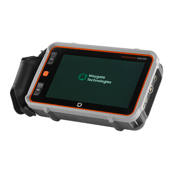 Waygate Technologies Krautkramer USM 100 Operating Manual