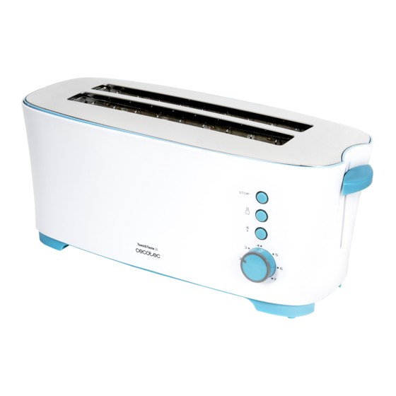 cecotec TOAST&TASTE 2L Instruction Manual