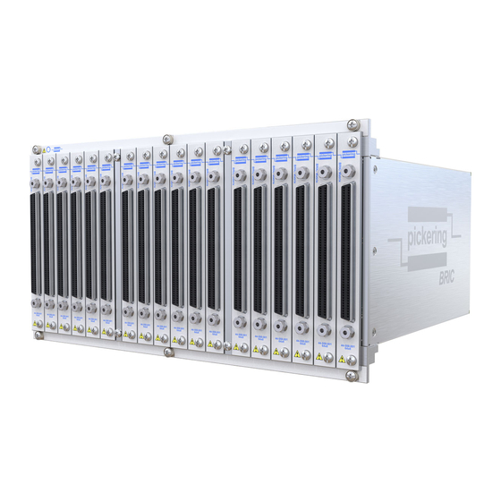 User Manuals: Pickering 40-558 PXI Matrix Switch
