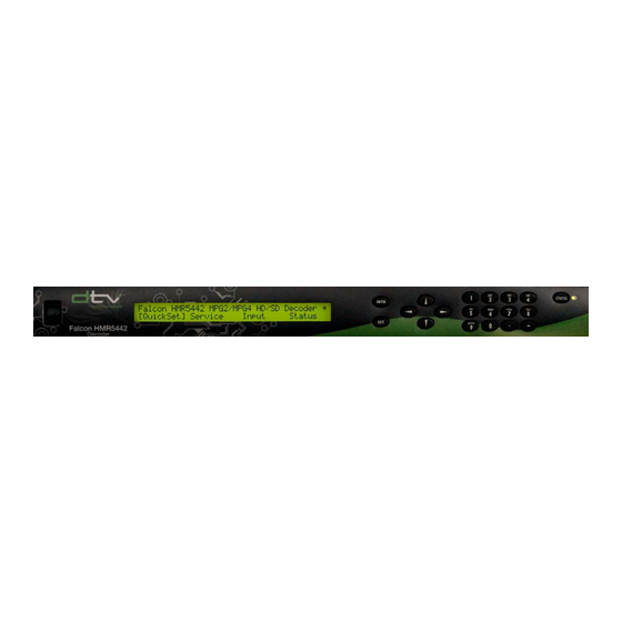DTV INNOVATIONS Falcon HMR5442 Operation Manual