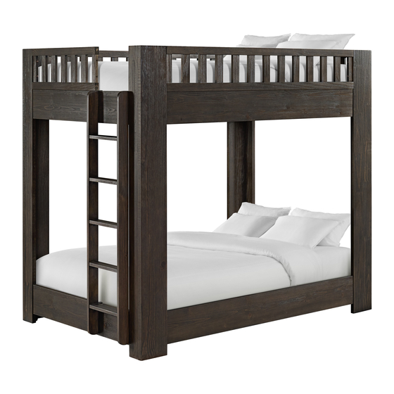 Westwood Design BELLO TWIN BUNK BED Assembly Instruction Manual