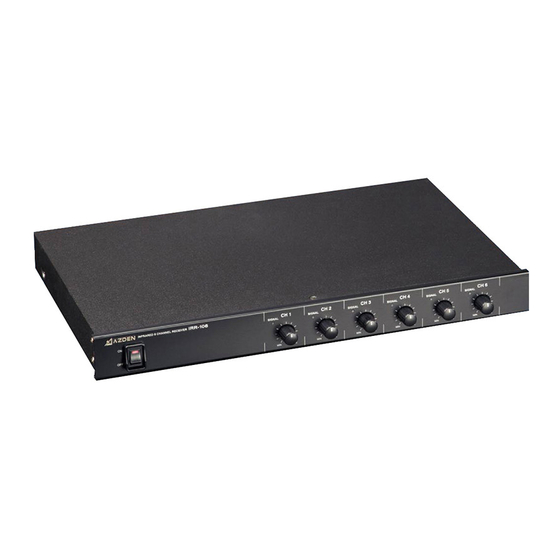 Azden IRR-40 Specifications