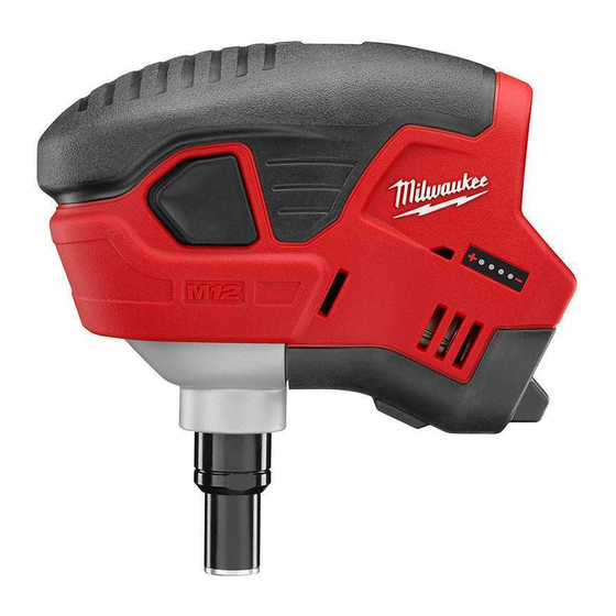 Milwaukee M12 Operator's Manual