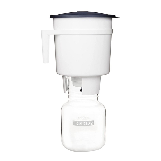 Toddy Cold Brew System Instructions & Recipes
