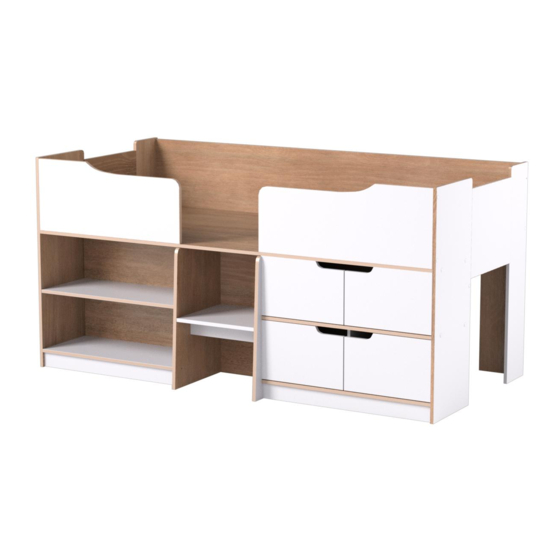 Birlea Paddington Cabin Bed Manuals