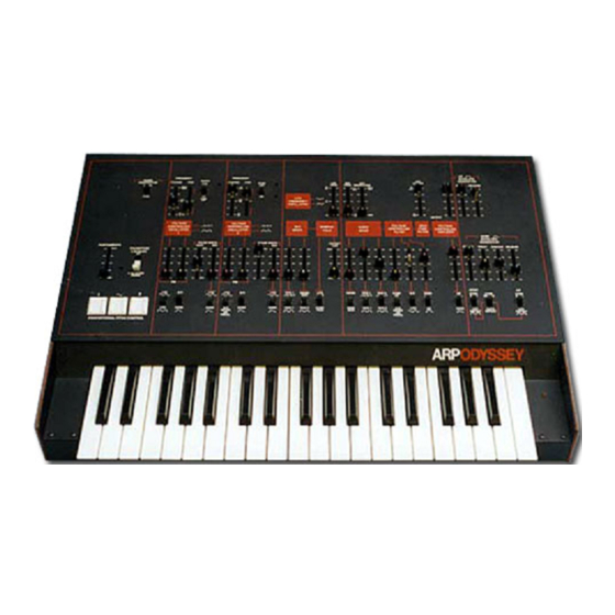 ARP Odyssey I 2800 Service Manual