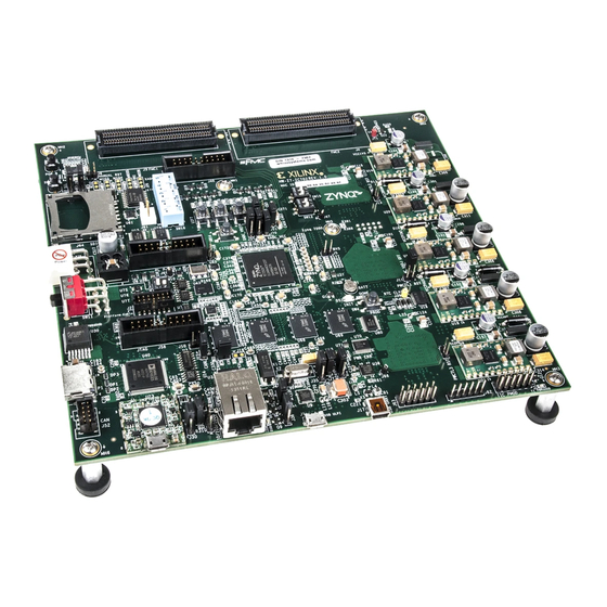 Xilinx ZC702 Quick Start Manual