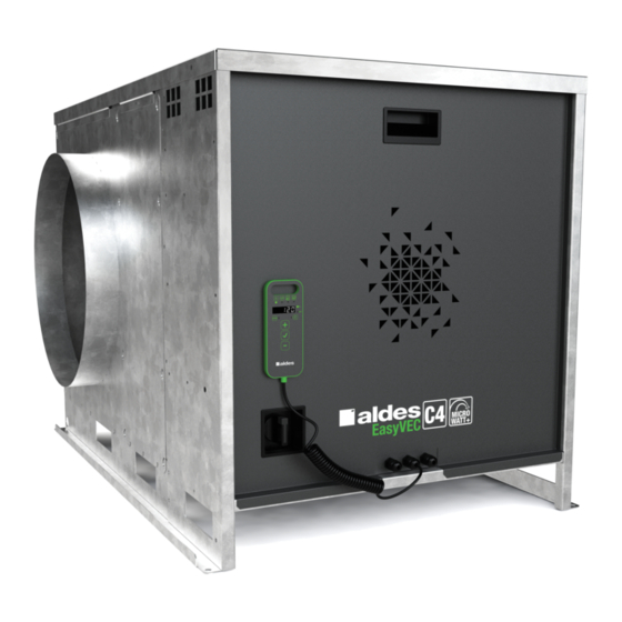 aldes EasyVEC Installation Instructions Manual