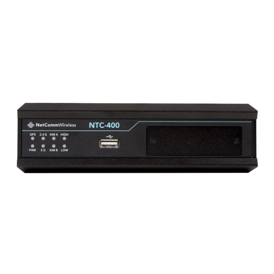 NetCommWireless NTC-400 Series User Manual