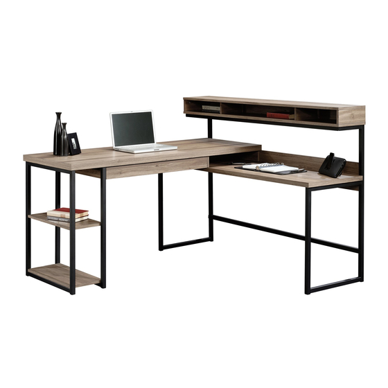 Teknik Streamline L-Shaped Desk 5414417 Instruction Booklet