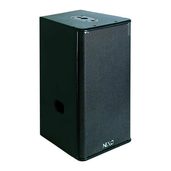 Nexo GEO S12 EN54 Series System Manual