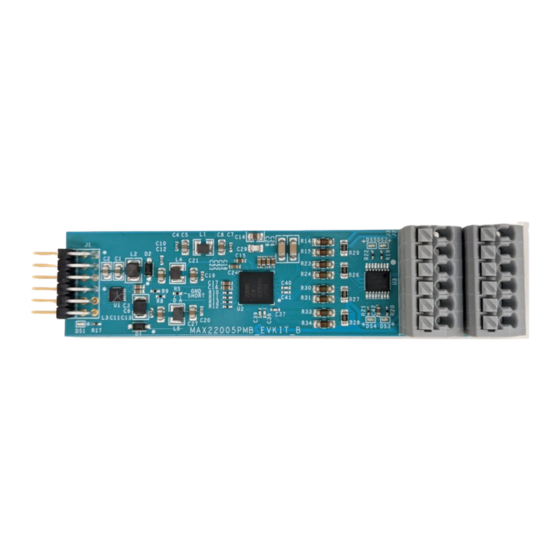 Analog Devices MAX22005 Manual