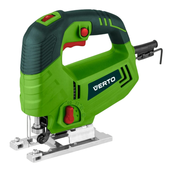 VERTO 52G058 Manual