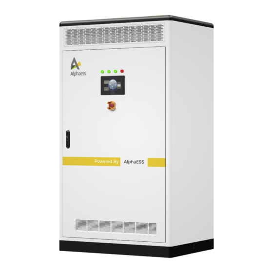 AlphaESS STORION-H30-O Installation Manual