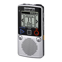 Olympus NOTE CORDER DP-20 Instructions Manual
