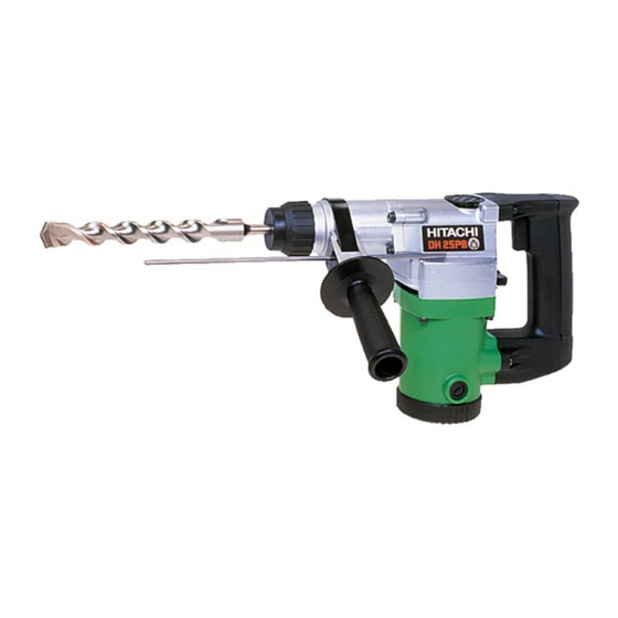 Hitachi DH 25PA Handling Instructions Manual