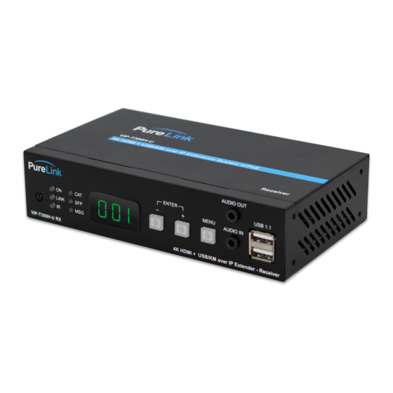 PureLink VIP-T300H-U User Manual
