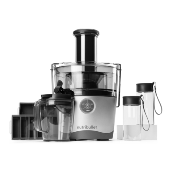 NUTRIBULLET Juicer Pro User Manual