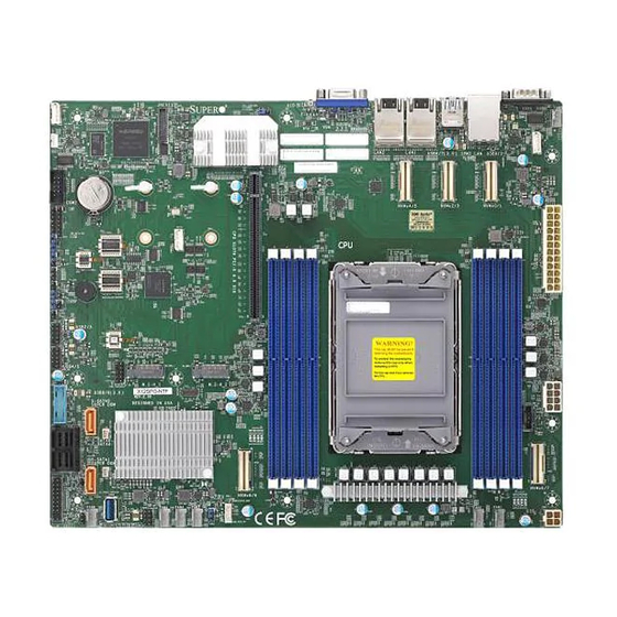 Supermicro X12SPO-NTF/-F User Manual