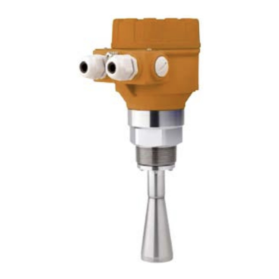 Kobold NRM Radar Level Transmitter Manuals