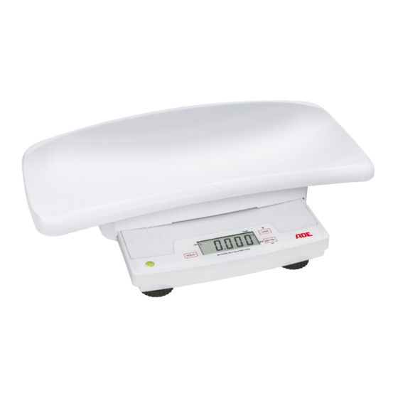 ADE M101000-01 Instructions For Use Manual
