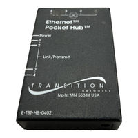 Transition Networks E-TBT-HB-0402 Manual