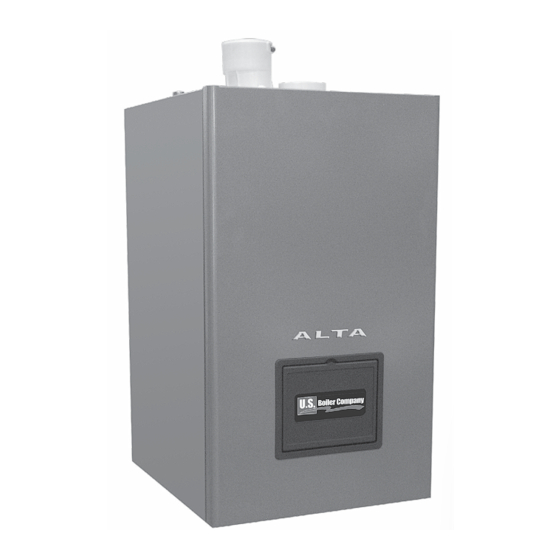 U.S. Boiler Company ALTA ALTAC-136B Manuals