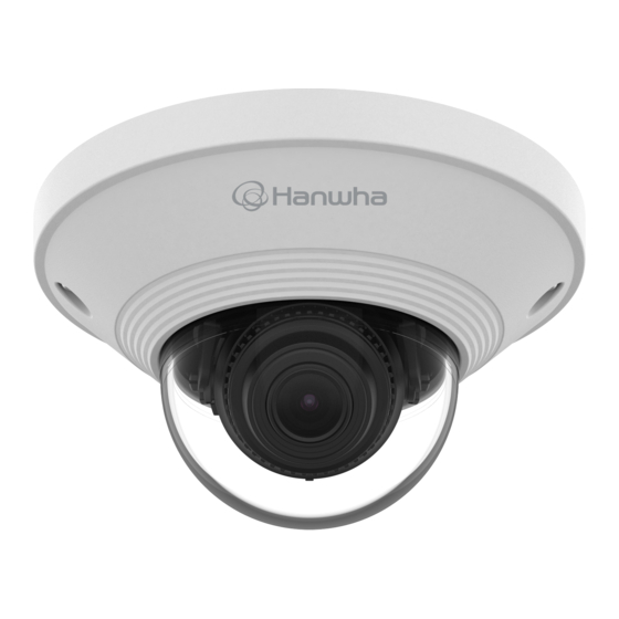 Hanwha Vision QND-6011 Quick Start Manual