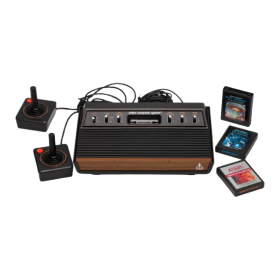Atari Video Computer System CX 2600 Owner's Manual