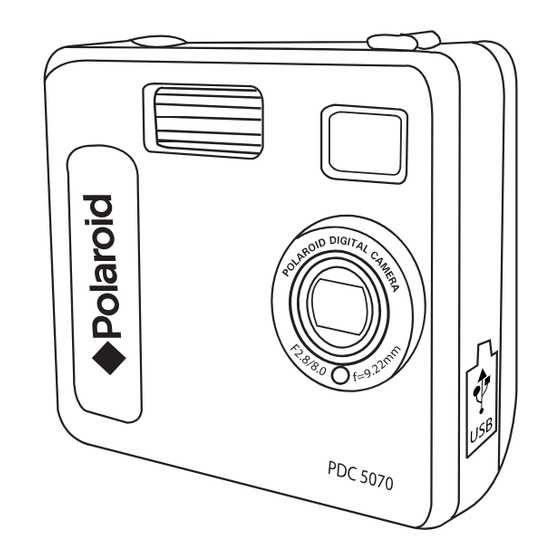 Polaroid PDC-5070BD - 5.0 MP Digital Camera Manuals