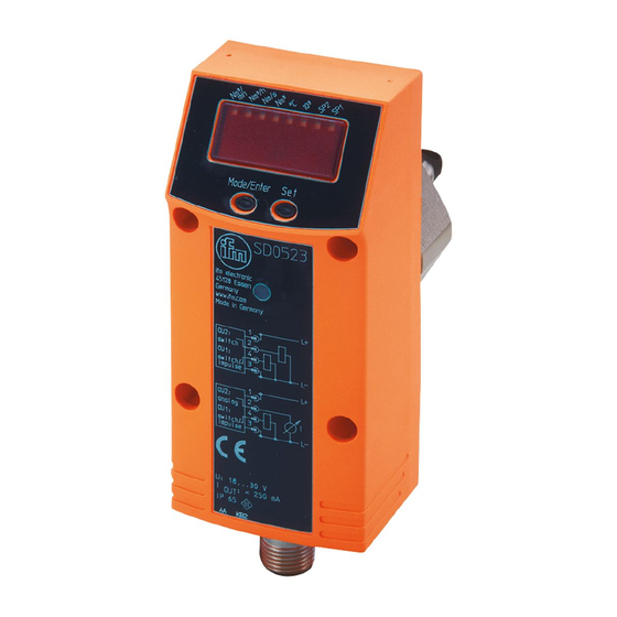 IFM efector300 SD0523 Operating Instructions Manual