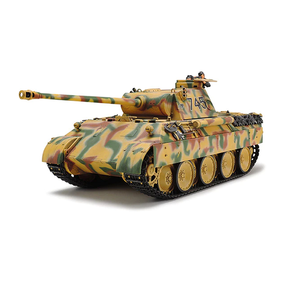 Eduard Panther Ausf. D handles and holders Quick Start Manual