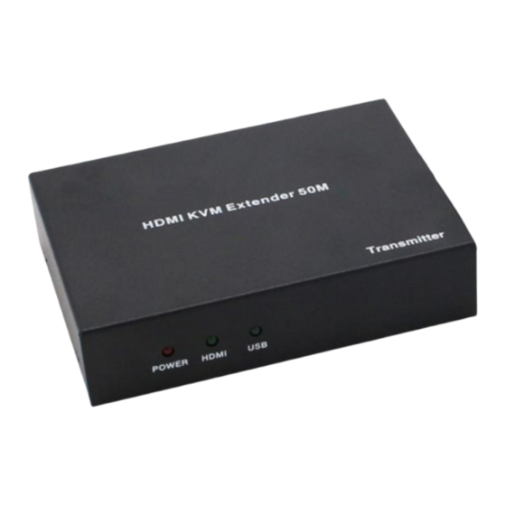 BZB Gear BG-HDKVM-50 Manuals