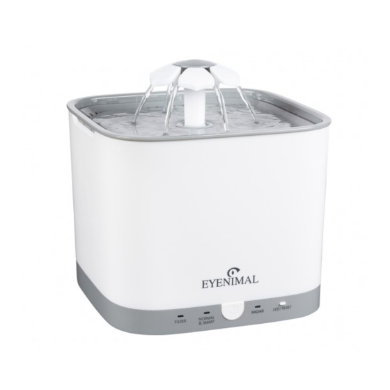 Num'axes EYENIMAL SMART BLOOM PET FOUNTAIN User Manual