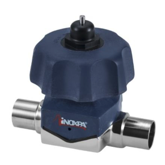 INOXPA VEEVALV Manuals