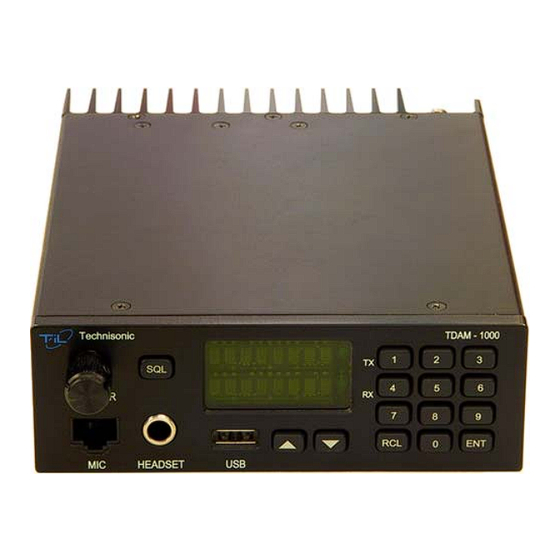 TIL TMS-110 Installation And Operating Instructions Manual