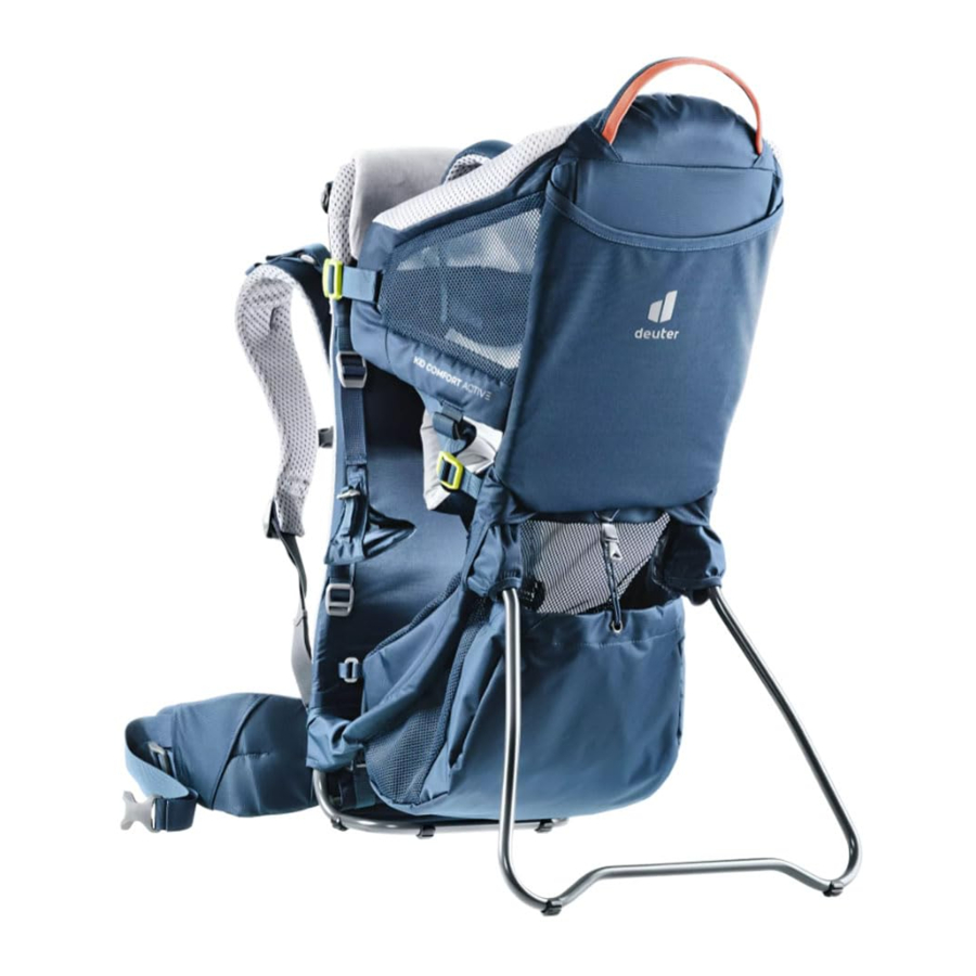 deuter KID COMFORT ACTIVE / COMFORT / COMFORT PRO / COMFORT ACTIVE SL Manual