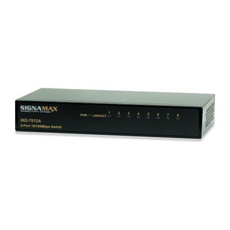 SignaMax 065-7007A User Manual