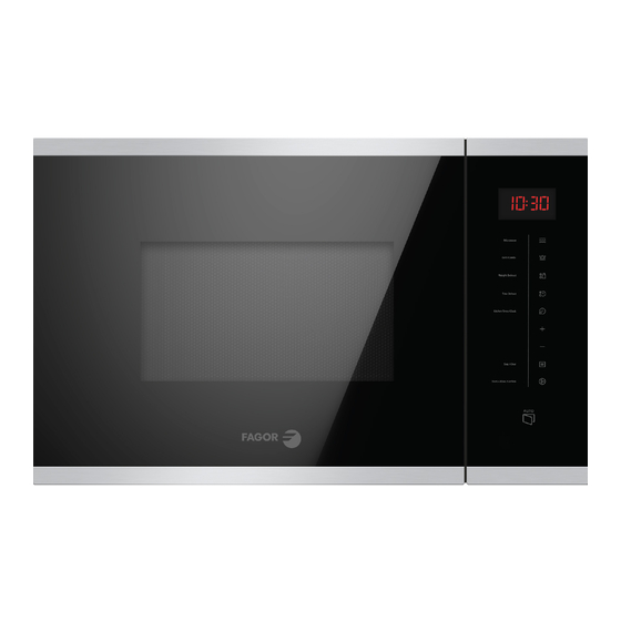 Fagor 3MWB-25BTCGX Instruction Manual