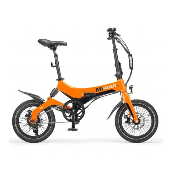 miRider One Instruction Manual