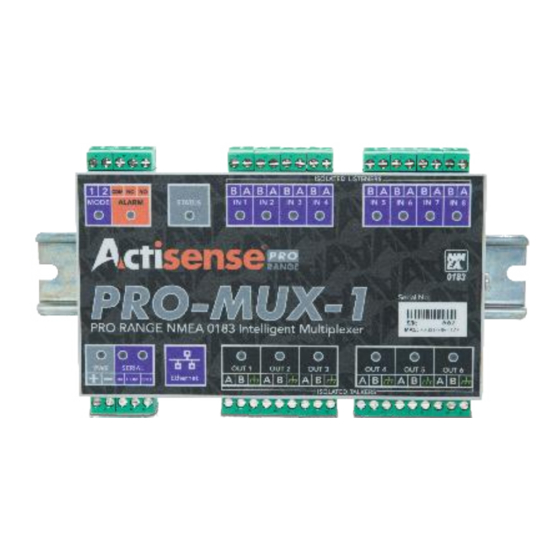 Actisense Professional NMEA 0183 Install & User Manual