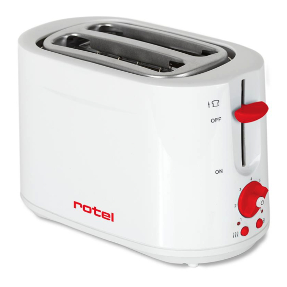 Rotel EASYTOAST 1682CH Instructions For Use Manual