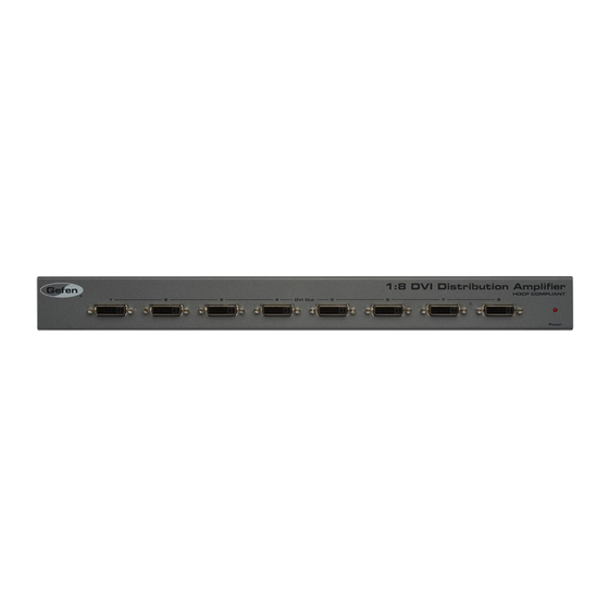 Gefen EXT-DVI-148 User Manual