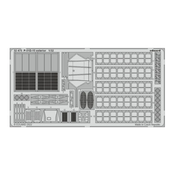 Eduard P-51D-15 exterior Assembly Instructions