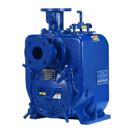 GORMAN-RUPP PUMPS SUPER U U3B60S-B Series Installation, Operation, And Maintenance Manual With Parts List