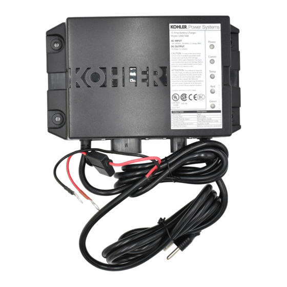 Kohler GM87448 Operation